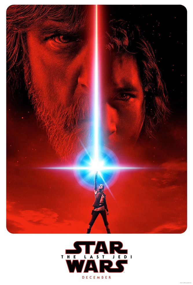 Póster de Star Wars: Los últimos Jedi