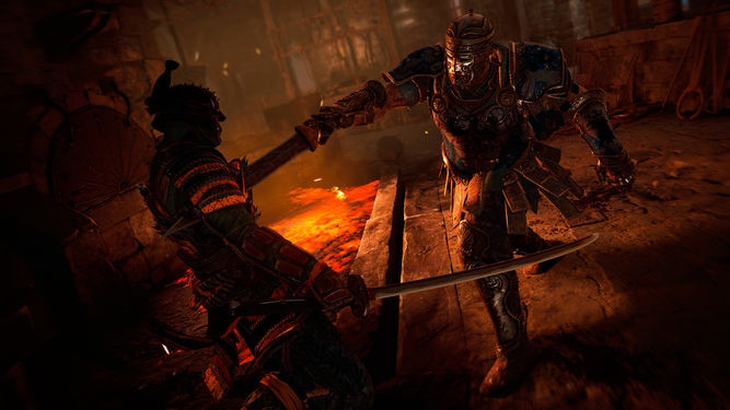 Centurión, uno de los nuevos héroes de For Honor, en acción