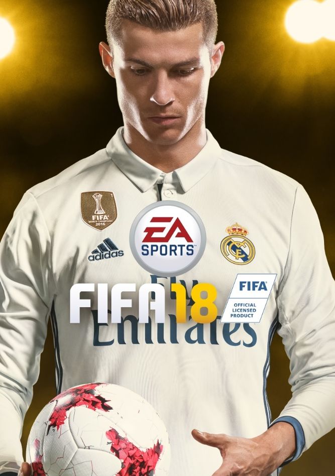 Cristiano Ronaldo, portada de FIFA 18