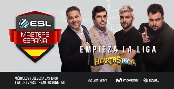 Comentaristas ESL Masters Hearthstone