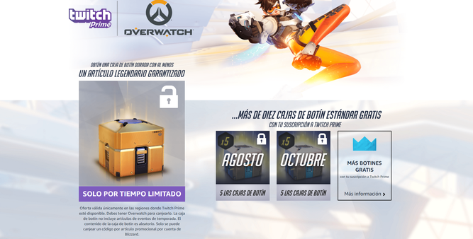 Recompensas Twitch-Blizzard
