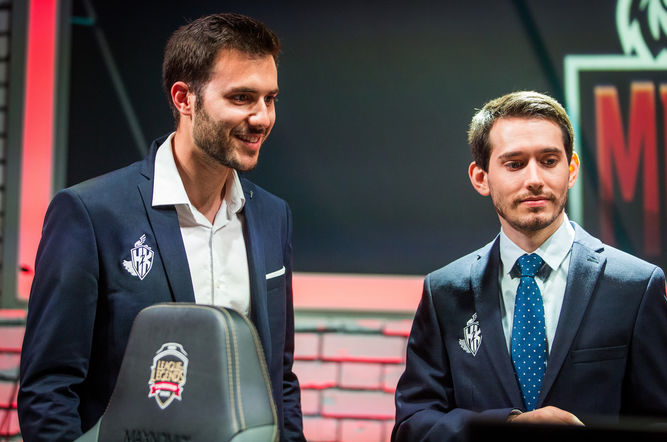 Pr0lly se la juega contra Misfits en un partido complicado / Imagen: Riot Games