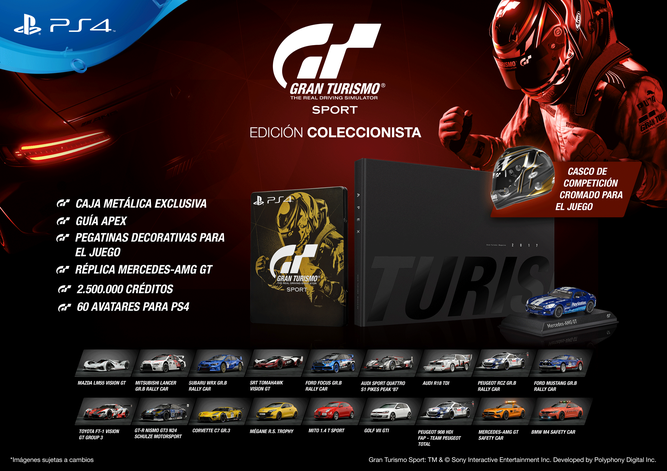 Edición Coleccionista de Gran Turismo Sport
