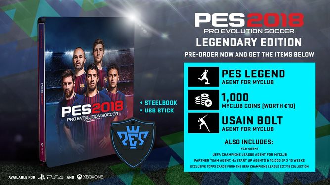 PES 2018: Legendary Edition