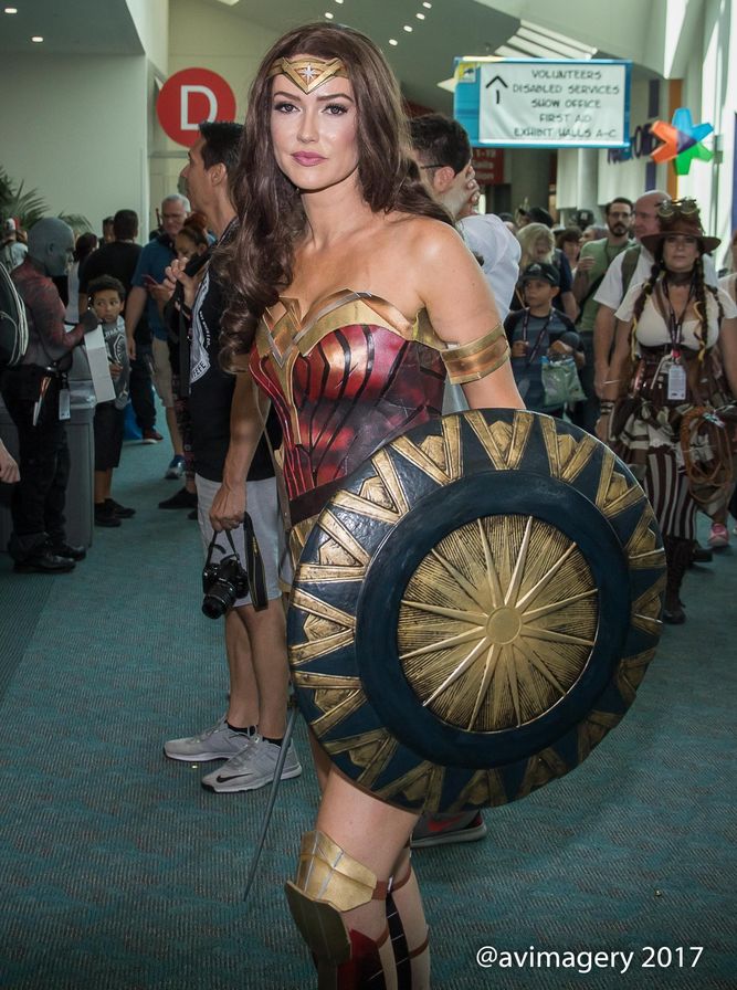 Wonder Woman en la SDCC 2017