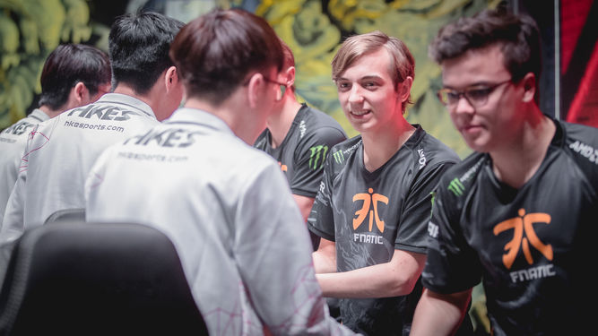 Caps fue el protagonista de una serie fácil para FNC / Imagen: Riot Games